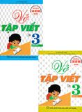  Combo Vở Tập Viết Lớp 3 Tập 1 + 2 (Dùng Chung Cho Các Bộ SGK Hiện Hành) (Bộ 2 Cuốn) - Lê Phương Liên 