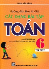Hướng Dẫn Học Và Giải Các Dạng Bài Tập Toán 6 Tập 1 (Bám Sát Sgk Kết Nối Tri Thức Với Cuộc Sống) - Trịnh Văn Bằng