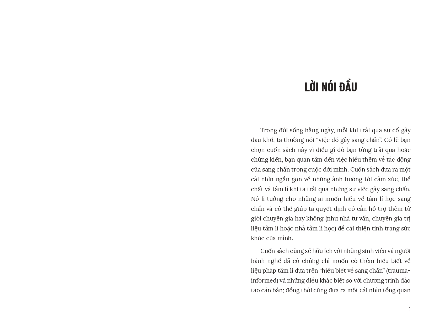 Sang Chấn Dưới Lăng Kính Tâm Lí Học - Shanti Farrington, Alison Woodward