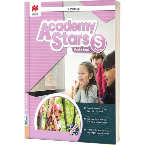  Combo 2 Quyển: Sách Academy Stars Starter Pupil’s Book - Academy Stars Starter Alphabet Book 