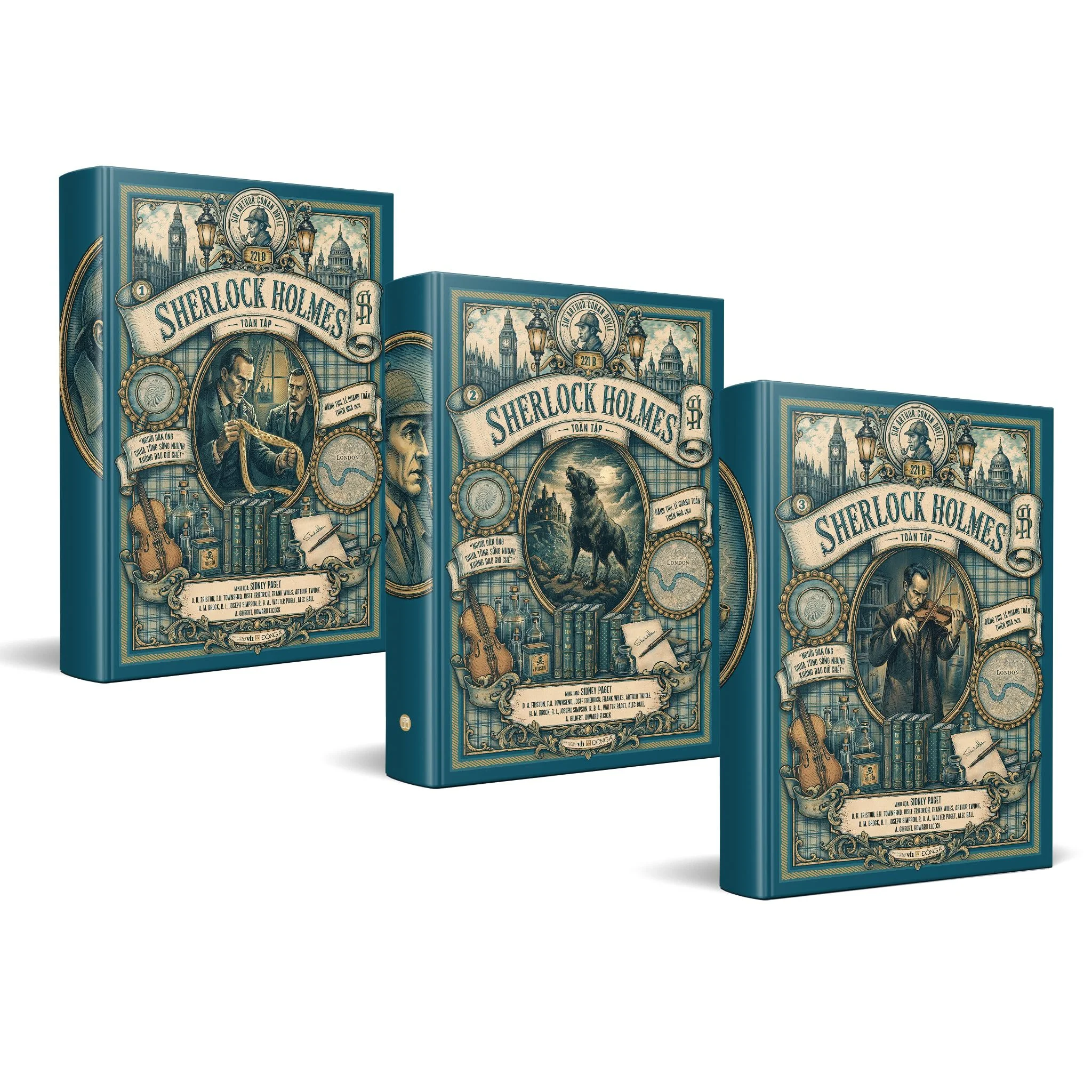 Sherlock Holmes Toàn Tập - Bìa Cứng - Sir Arthur Conan Doyle