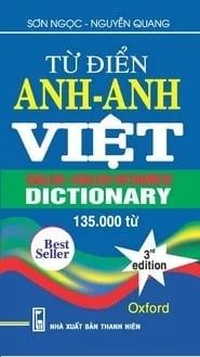 Sách Từ Điển Anh - Anh - Việt 135.000 Từ  - Sơn Ngọc