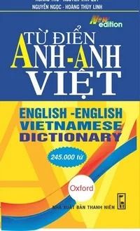 Sách Từ Điển Anh - Anh - Việt 245.000 Từ - Hoàng Thu