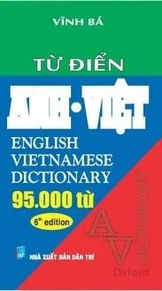 Sách Từ Điển Anh - Việt 95.000 Từ (Bìa Cứng) - Vĩnh Bá