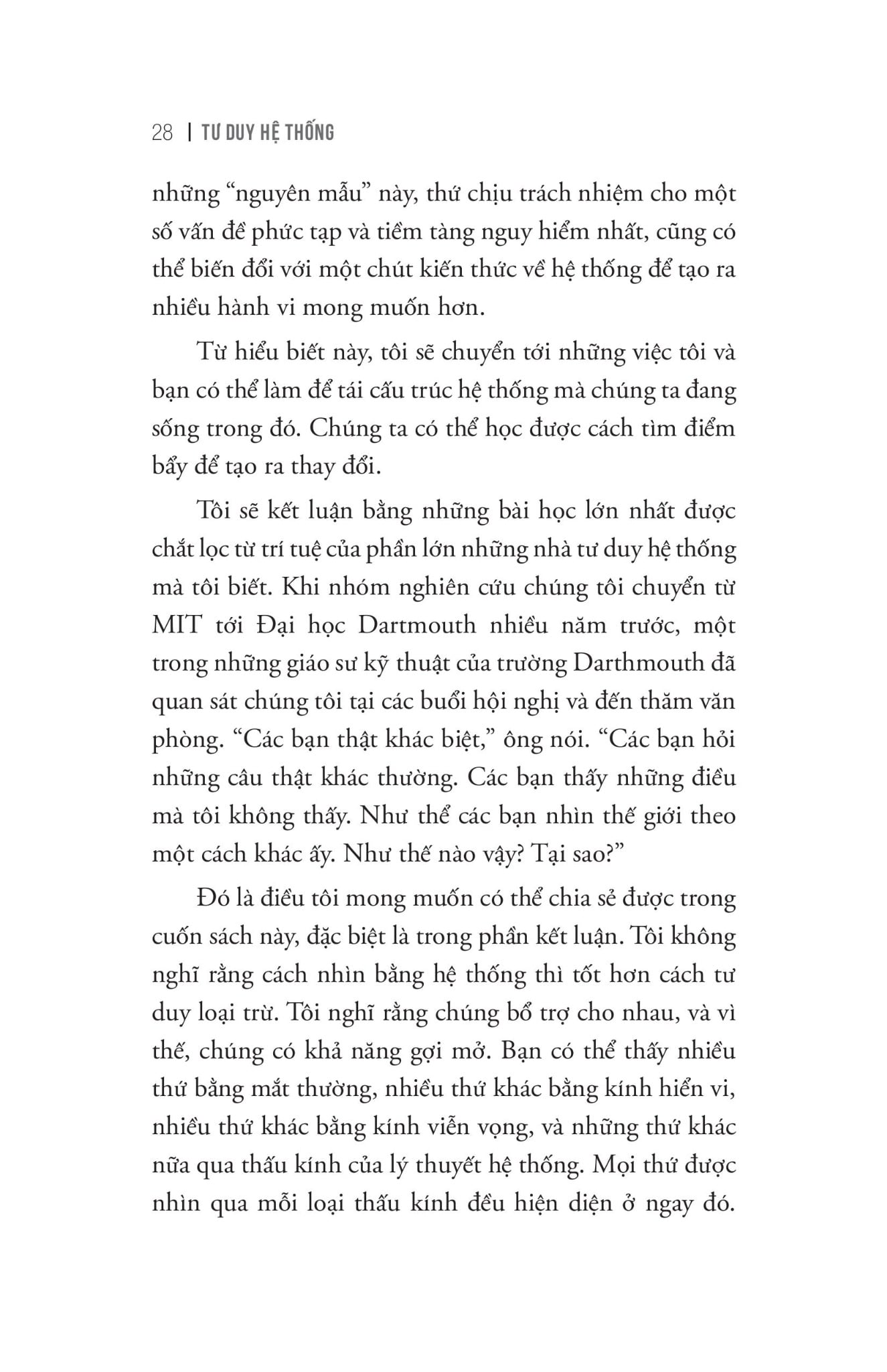 Tư Duy Hệ Thống - Nền Tảng Biến Điều Phức Tạp Thành Đơn Giản - Donella Meadows