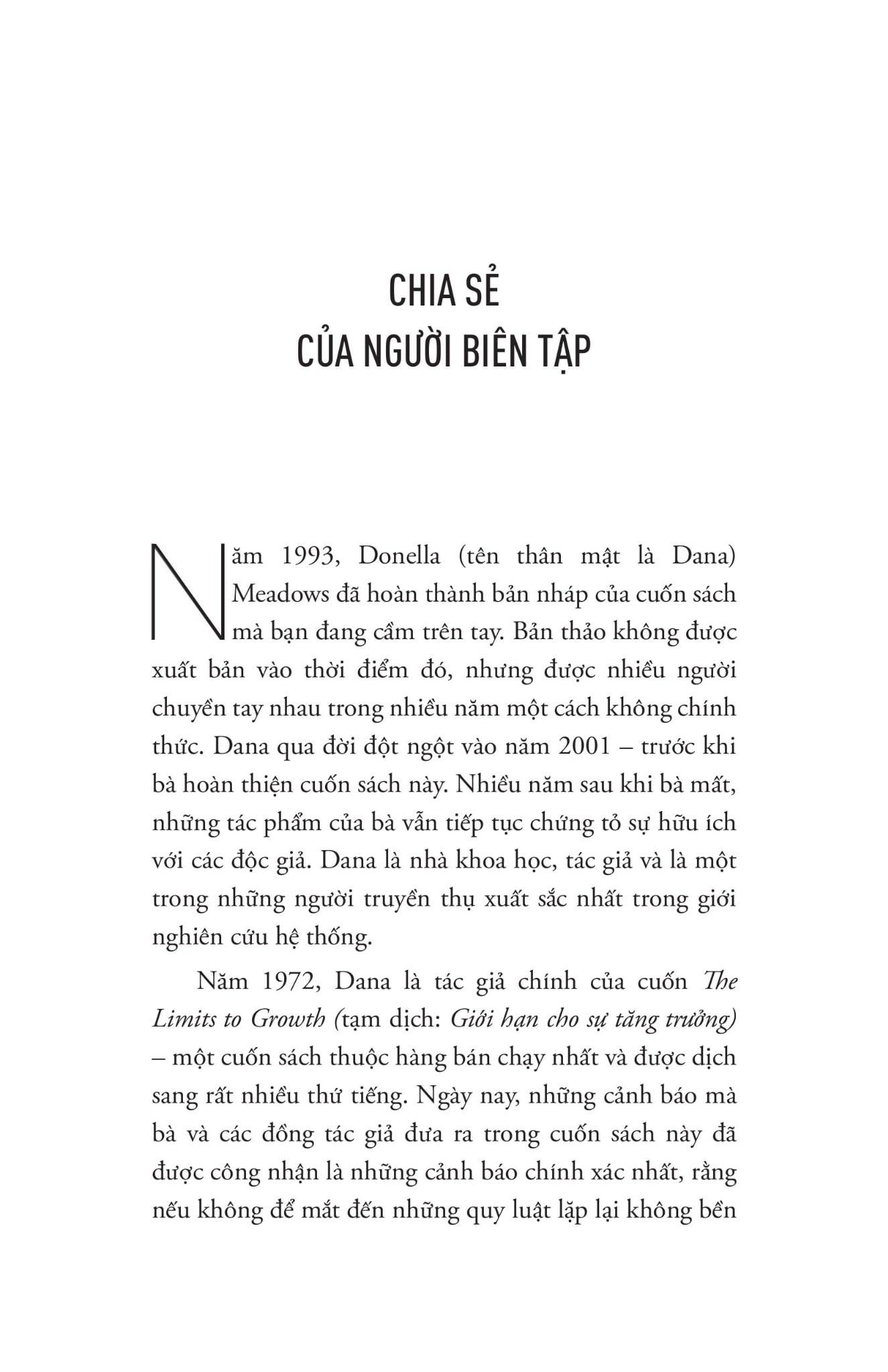 Tư Duy Hệ Thống - Nền Tảng Biến Điều Phức Tạp Thành Đơn Giản - Donella Meadows