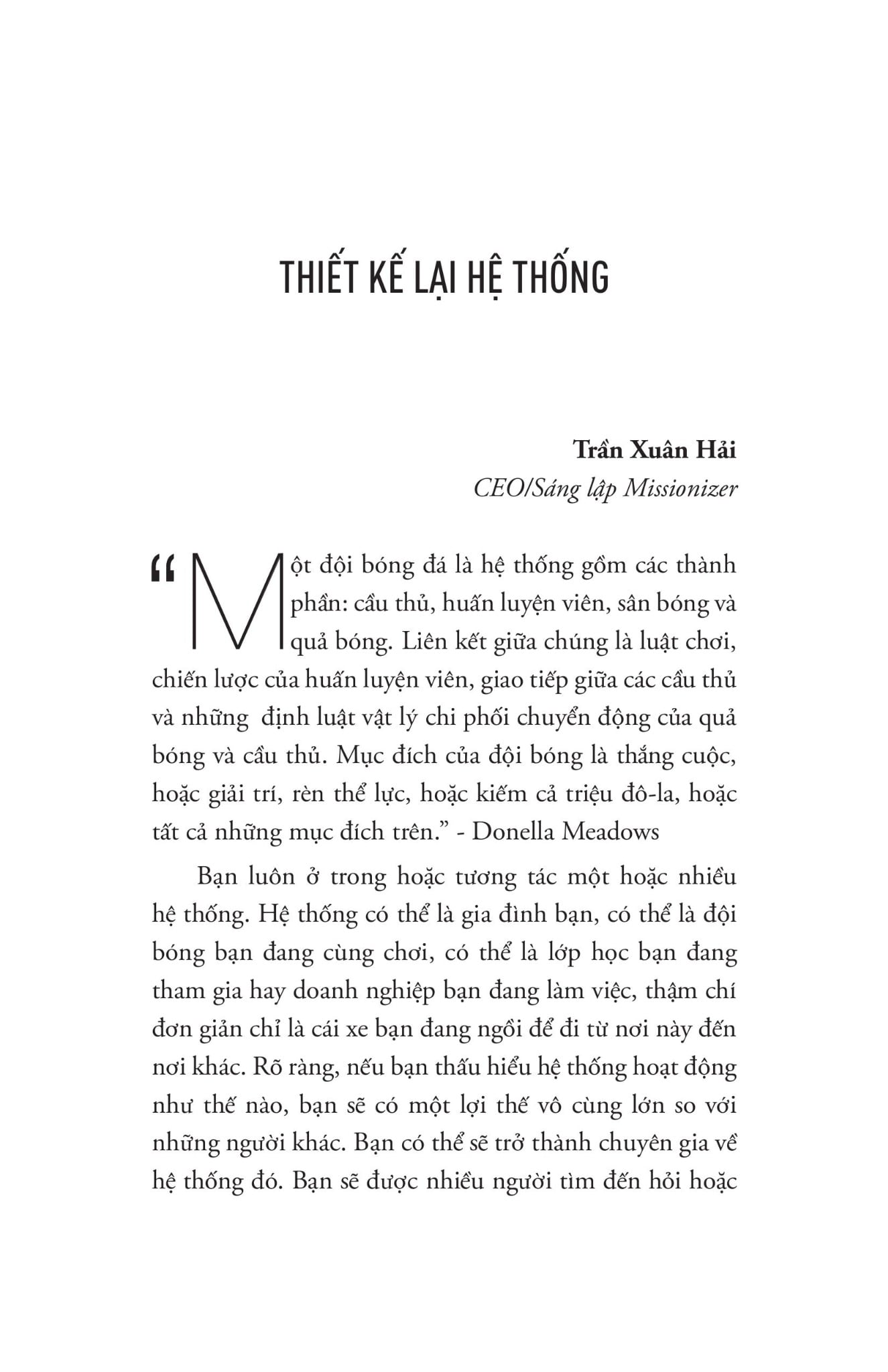 Tư Duy Hệ Thống - Nền Tảng Biến Điều Phức Tạp Thành Đơn Giản - Donella Meadows