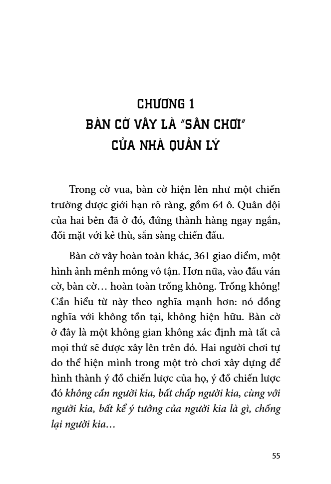 Nước Cờ Lãnh Đạo - Tư Duy Chiến Lược Từ Bàn Cờ Vây Đến Quản Trị Doanh Nghiệp - 
Jean-Christian Fauvet, Marc Smia