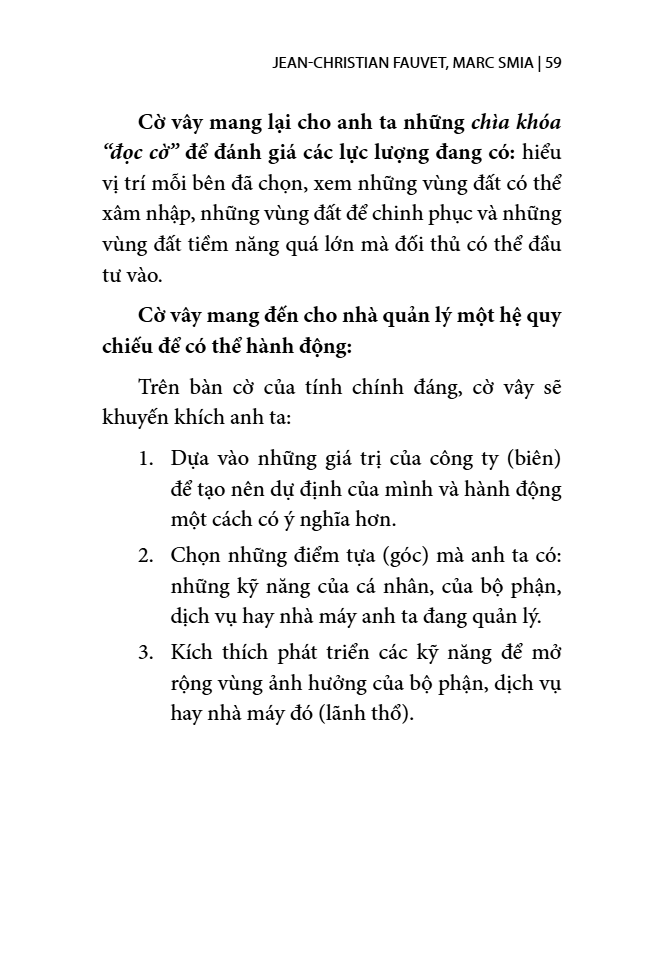 Nước Cờ Lãnh Đạo - Tư Duy Chiến Lược Từ Bàn Cờ Vây Đến Quản Trị Doanh Nghiệp - 
Jean-Christian Fauvet, Marc Smia