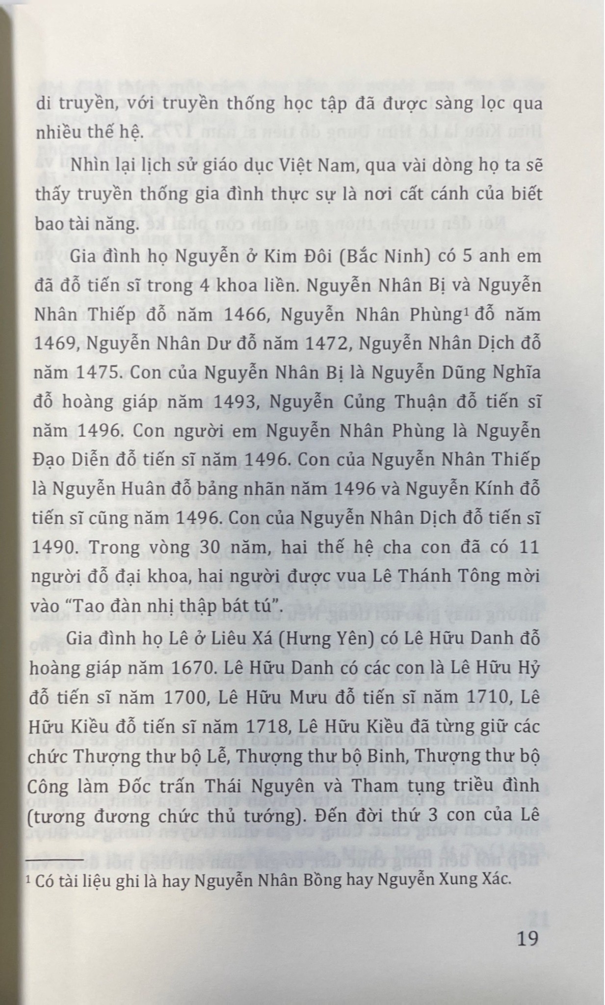 Truyền Thống Đạo Đức, Tôn Sư Trọng Đạo Và Hiếu Học Trong Gia Đình - Nguyễn Thế Long