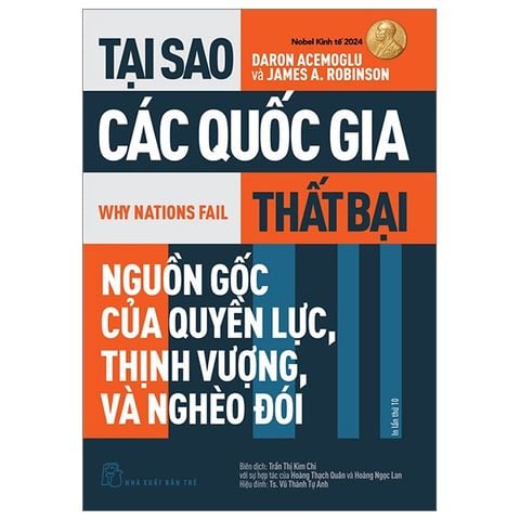 Combo 2 Quyển Tại Sao Các Quốc Gia Thất Bại + Sự Thịnh Vượng Của Các Quốc Gia