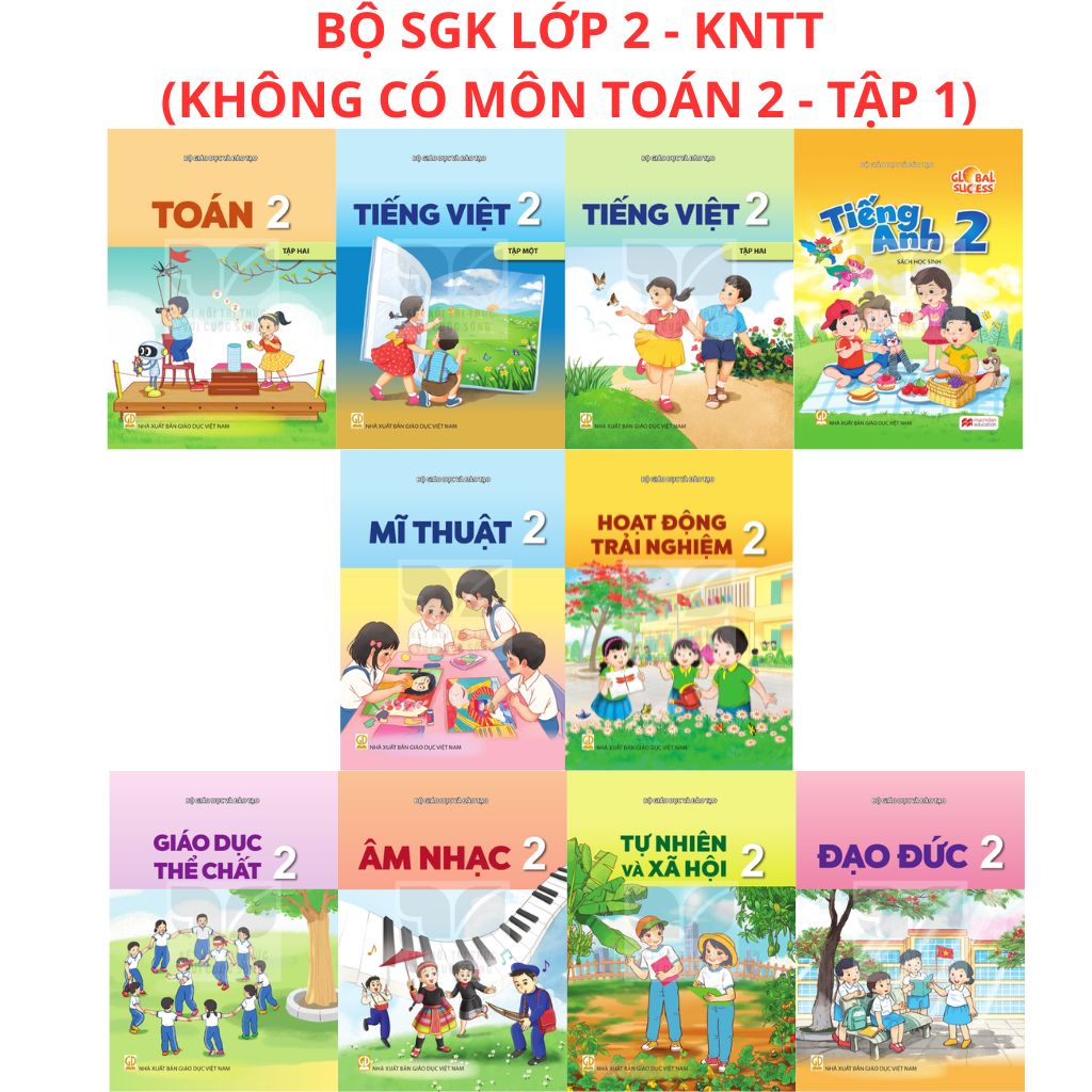 Các Môn Sách Giáo Khoa Và Bài Tập Lớp 2 - Năm 2026-2027 - Kết Nối Tri Thức (Click Chọn Môn Phía Dưới)