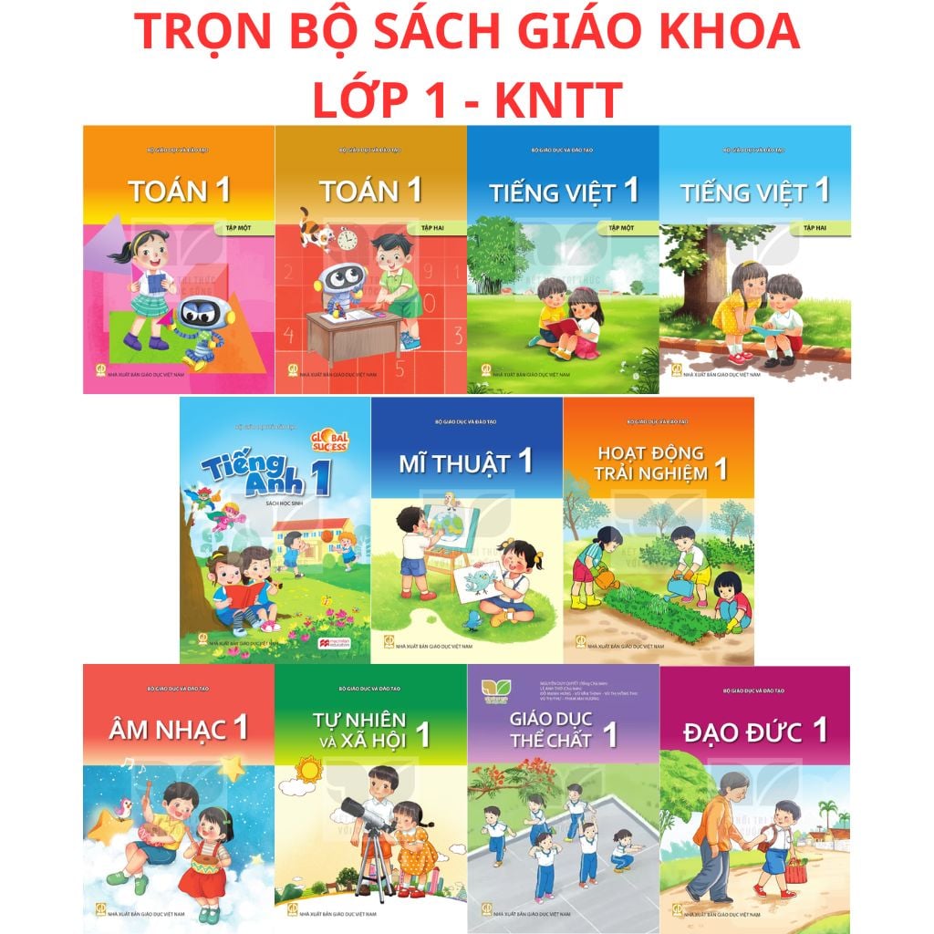 Sách Giáo Khoa Và Bài Tập Lớp 1 - Năm 2026-2027 - Kết Nối Tri Thức Với Cuộc Sống - NXBGD