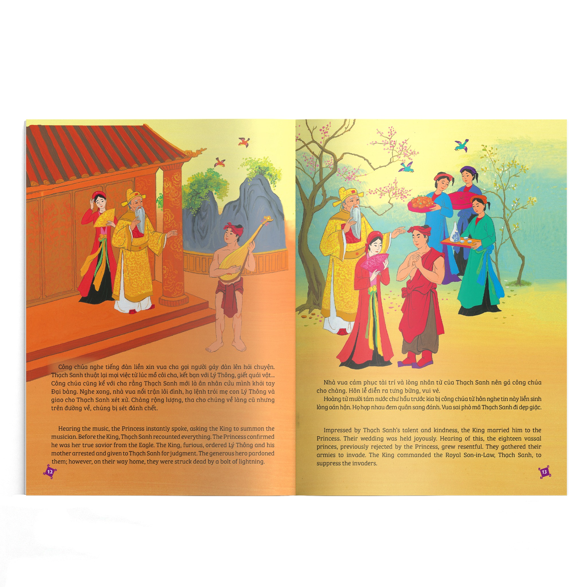 Truyện Cổ Tích Việt Nam Đặc Sắc - 10 Tập - Song Ngữ