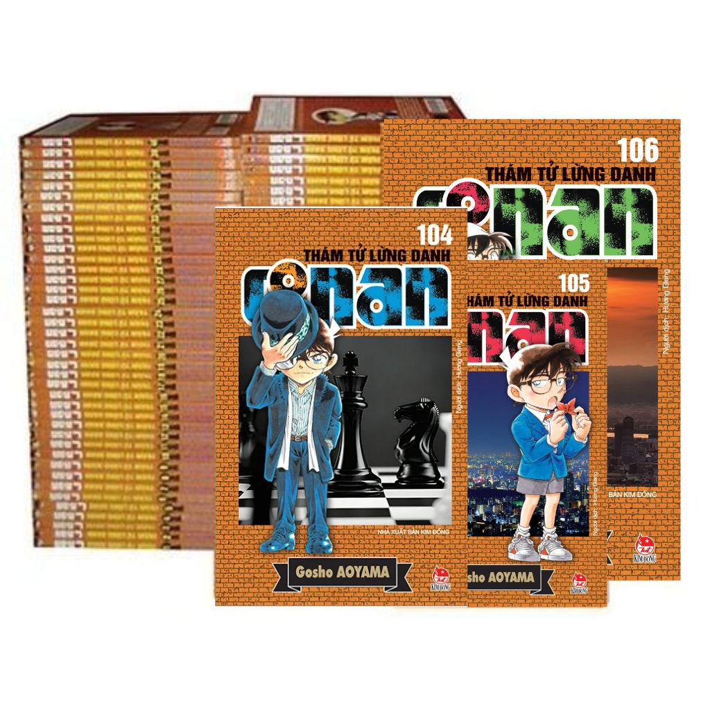 Trọn Bộ 106 Tập Thám Tử Lừng Danh Conan - Gosho Aoyama