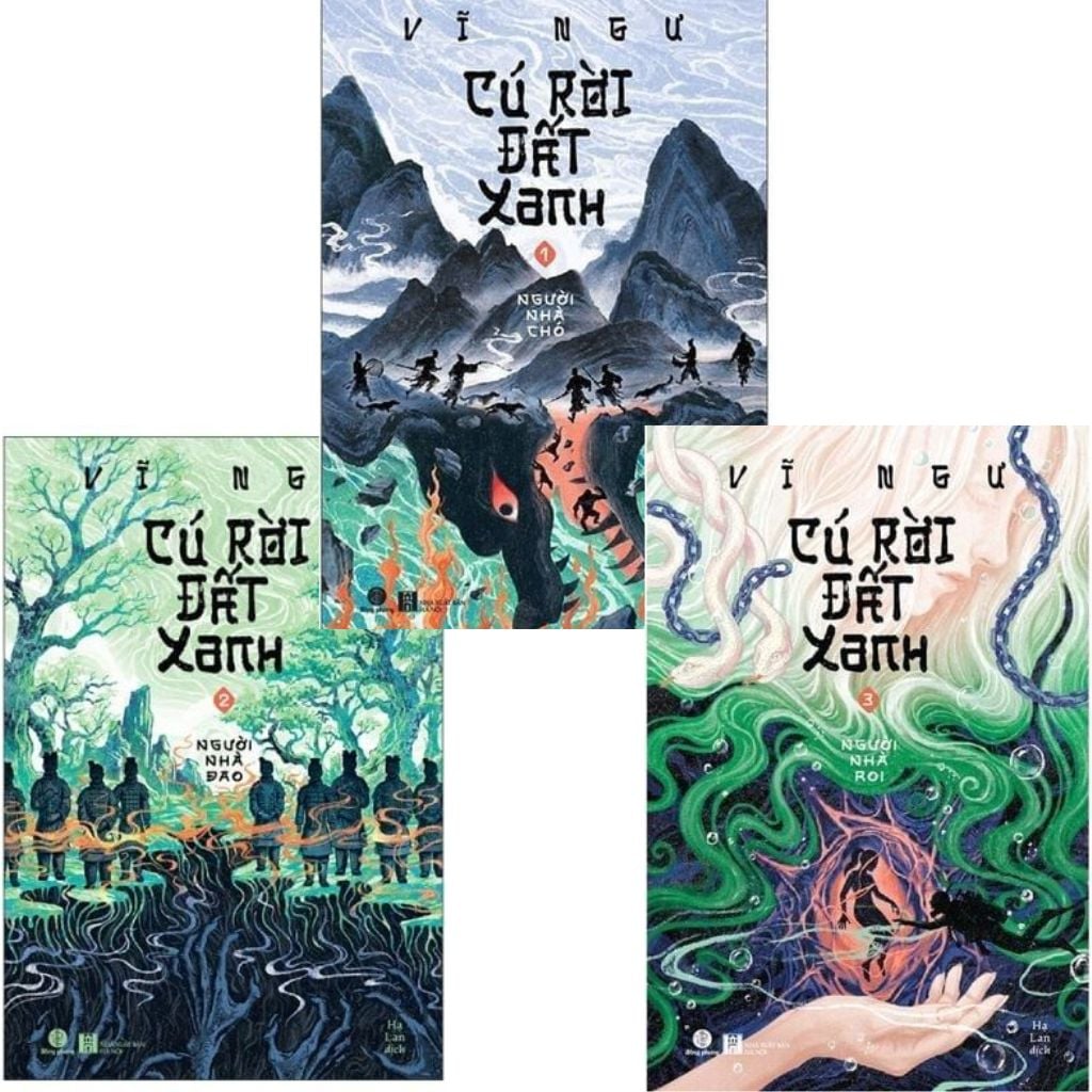 Combo 3 Cuốn Cú Rời Đất Xanh ( Tập 1 + 2 + 3 )