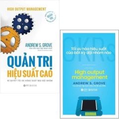 Combo 2 Cuốn Quản Trị Hiệu Suất Cao + OKRS - Tối Ưu Hóa Hiệu Suất Của Bất Kỳ Đội Nhóm Nào