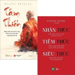 Combo 2 Cuốn Sách Tâm Thiền + Nhận Thức – Tiềm Thức – Siêu Thức