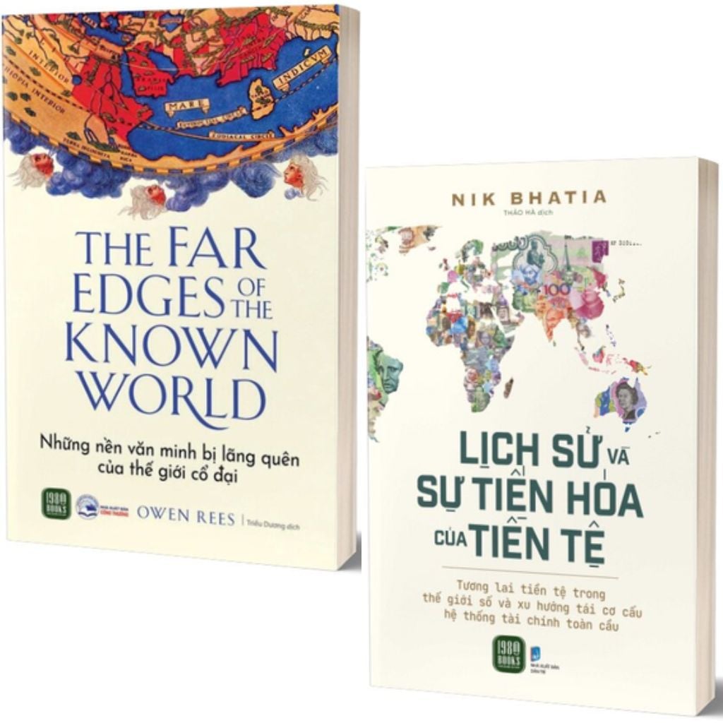 Combo 2 Cuốn Lịch Sử Và Sự Tiến Hóa Của Tiền Tệ + Những Nền Văn Minh Bị Lãng Quên Của Thế Giới Cổ Đại