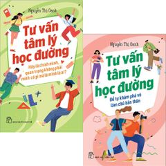 Combo 2 Quyển Tư Vấn Tâm Lý Học Đường ( Để Tự Khám Phá Và Làm Chủ Bản Thân + Hãy Là Chính Mình, Quan Trọng Không Phải Mình Có Gì Mà Là Mình Là Ai ) - Nguyễn Thị Oanh