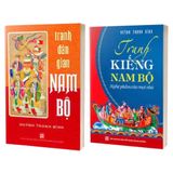  Combo 2 Quyển Tranh Kiếng Nam Bộ + Tranh Dân Gian Nam Bộ - Huỳnh Thanh Bình 