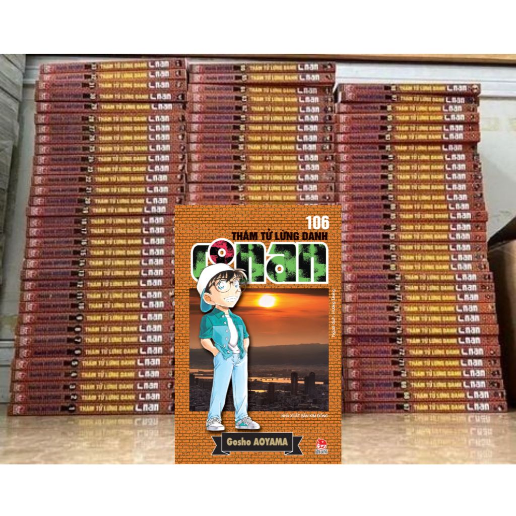 Trọn Bộ 106 Tập Thám Tử Lừng Danh Conan - Gosho Aoyama