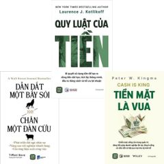 Combo 3 Cuốn Dẫn Dắt Một Bầy Sói Hay Chăn Một Đàn Cừu + Tiền Mặt Là Vua + Quy Luật Của Tiền