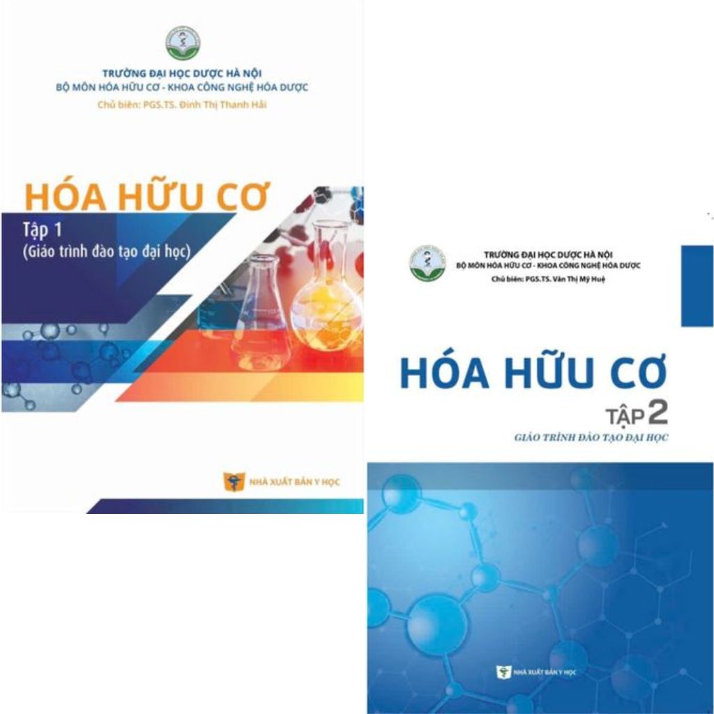 Combo 2 Cuốn Hoá Hữu Cơ ( Tập 1 + 2 )