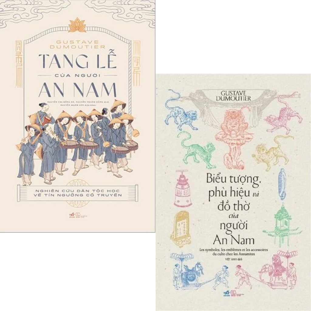 Combo 2 Cuốn Văn Hóa Thờ Cúng An Nam ( Tang Lễ Của Người An Nam + Biểu Tượng, Phù Hiệu Và Đồ Thờ Của Người An Nam )