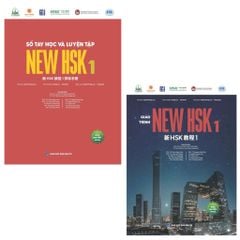 Combo 2 Cuốn Sổ Tay Học Và Luyện Tập New HSK 1( bộ HSK 3.0 ) + Giáo Trình New HSK 1 ( bộ HSK 3.0 ) - CLEC, CTI & FLTRP ( Dự Kiến Ngày 23/7 Có Sách)