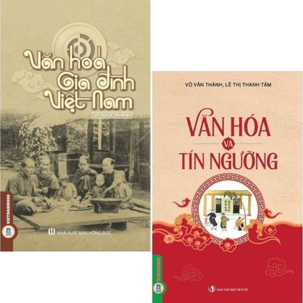Combo 2 Cuốn Văn Hoá Gia Đình Việt Nam + Văn Hóa Và Tín Ngưỡng
