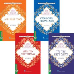 Combo 4 Cuốn Bác Hồ Trong Lòng Dân Việt Nam Và Trong Trái Tim Nhân Loại ( Ánh Mặt Trời + Cánh Chim Không Mỏi + Niềm Tin Tất Thắng +  Tài Trí Kiệt Xuất )