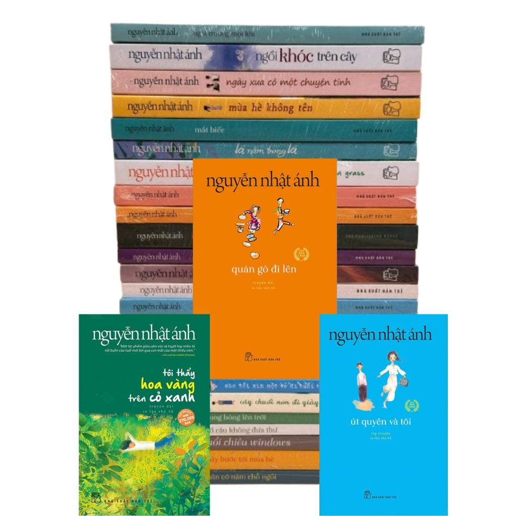 Bộ Sách 48 Cuốn Của Tác Giả Nguyễn Nhật Ánh