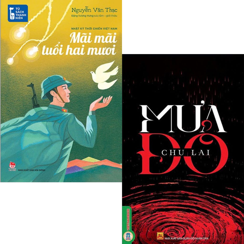 Combo 2 Quyển Mưa Đỏ + Mãi Mãi Tuổi Hai Mươi