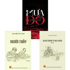 Combo 3 Quyển Mưa Đỏ + Người Thầy + Hành Trình Vì Hòa Bình