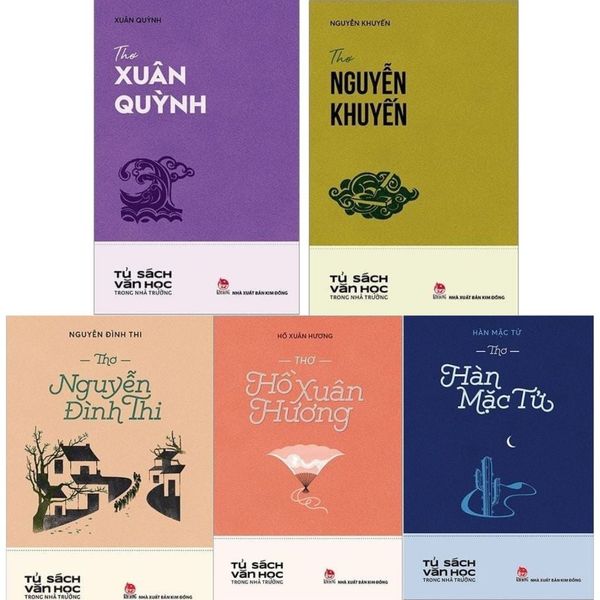  Combo Văn Học Trong Nhà Trường (Bộ 5 Cuốn) 