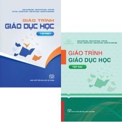 Combo 2 Cuốn Giáo Trình Giáo Dục Học ( Tập 1 + 2 )