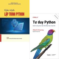 Combo 2 Cuốn Tư Duy Python + Giáo Trình Lập Trình Python