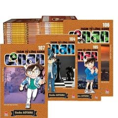 Combo Trọn Bộ 107 Tập Thám Tử Lừng Danh Conan - Gosho Aoyama