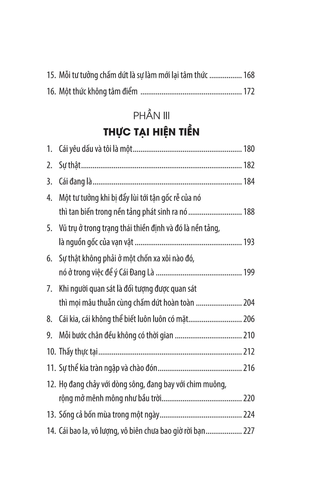 J. Krishnamurti Thực Tại Hiện Tiền - J. Krishnamurti