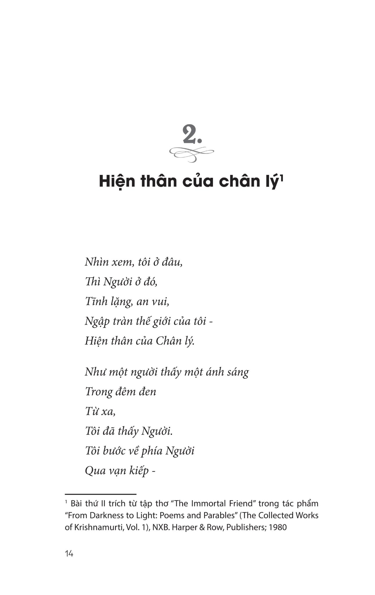 J. Krishnamurti Thực Tại Hiện Tiền - J. Krishnamurti