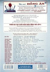 Phiếu Bài Tập Cuối Tuần Tiếng Việt 5 (Dùng Chung Cho Các Bộ Sgk Hiện Hành) - Lê Phương Liên