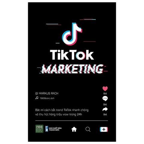  Combo 2 Quyển TikTok Marketing + Hướng Dẫn Căn Bản Cách Kiếm Tiền Từ Youtube 