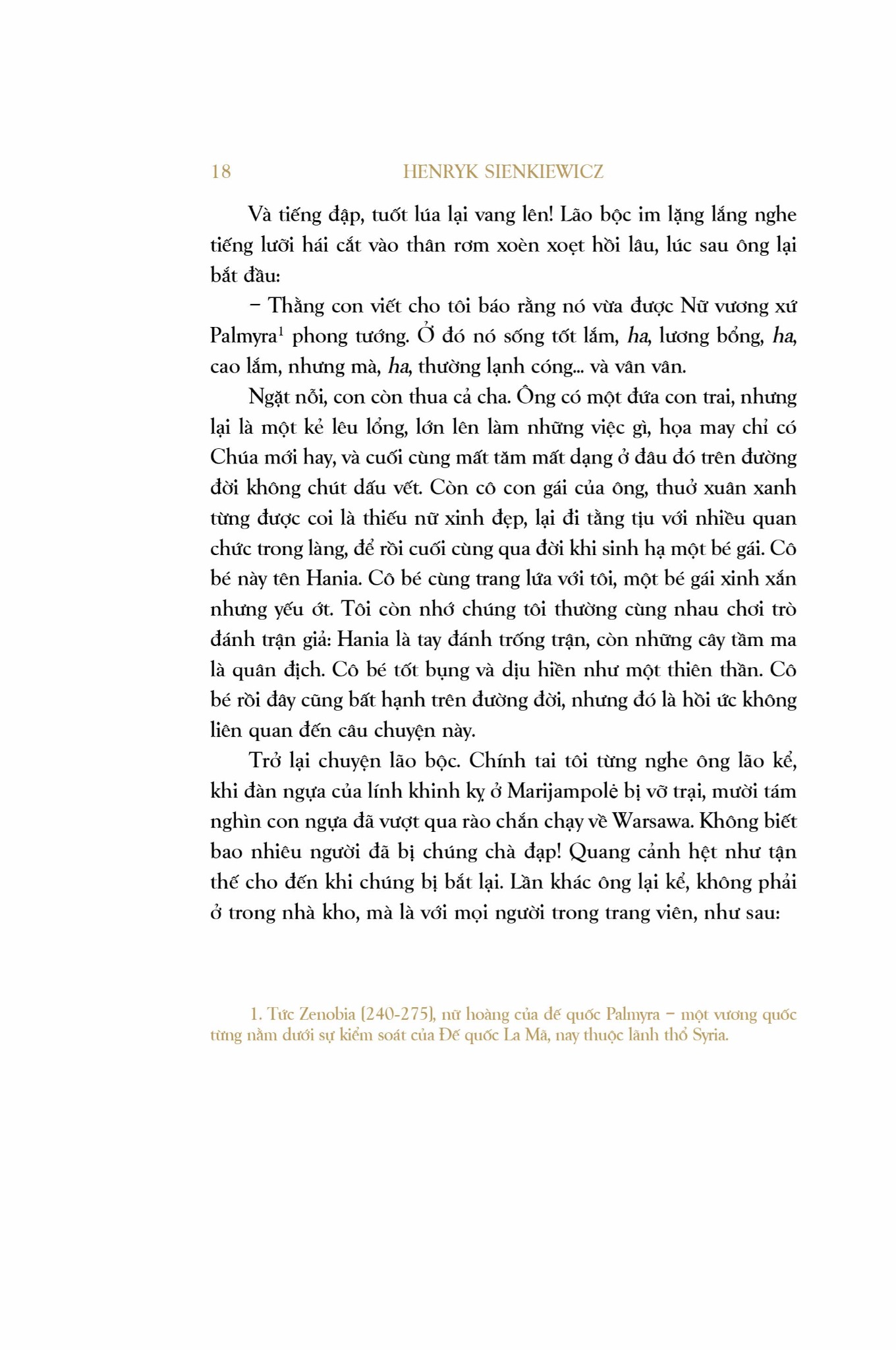 Trăm Năm Nobel - Bộ Ba Nhỏ: Lão Bộc, Hania, Selim Mirza - Henryk Sienkiewicz