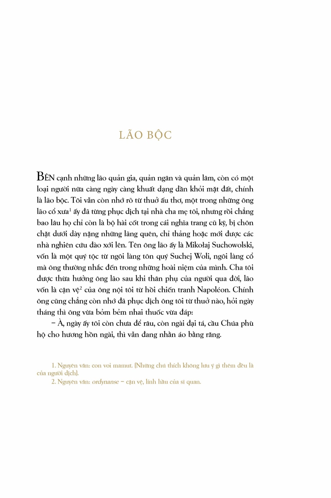 Trăm Năm Nobel - Bộ Ba Nhỏ: Lão Bộc, Hania, Selim Mirza - Henryk Sienkiewicz