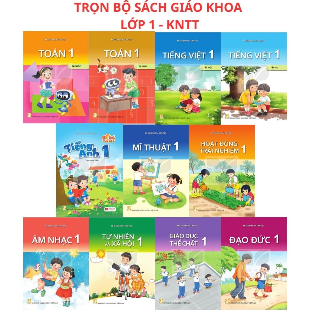Sách Giáo Khoa Và Bài Tập Lớp 1 - Năm 2026-2027 - Kết Nối Tri Thức Với Cuộc Sống - NXBGD