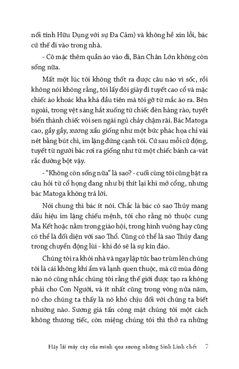 Hãy Lái Máy Cày Của Mình Qua Xương Những Sinh Linh Chết - 
Olga Tokarczuk