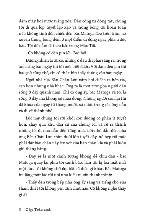 Hãy Lái Máy Cày Của Mình Qua Xương Những Sinh Linh Chết - 
Olga Tokarczuk