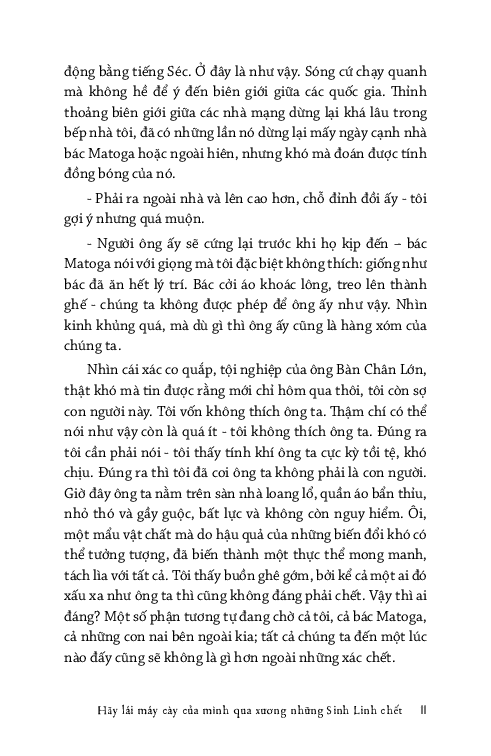 Hãy Lái Máy Cày Của Mình Qua Xương Những Sinh Linh Chết - 
Olga Tokarczuk