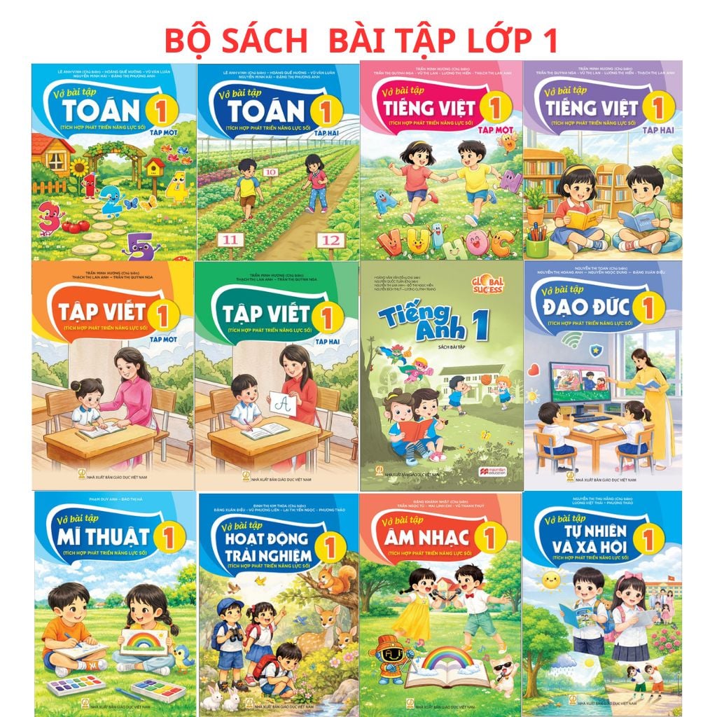 Sách Giáo Khoa Và Bài Tập Lớp 1 - Năm 2026-2027 - Kết Nối Tri Thức Với Cuộc Sống - NXBGD
